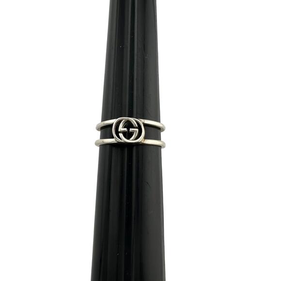 Gucci Interlocking G Open Band Ring Size 5.75 (11) - Picture 13 of 13